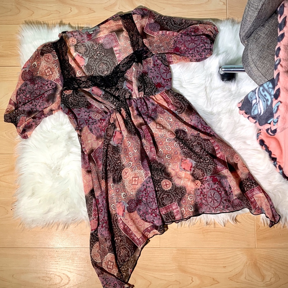 Pink Tunic Style Top